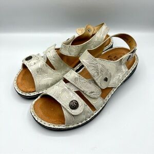 FINN COMFORT Biella-S Slingback Sandals Comfort Shoes 38 D - 7 Wide